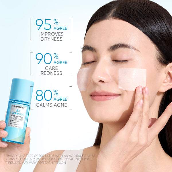 5X Ceramide Soothing Calming Essence Toner