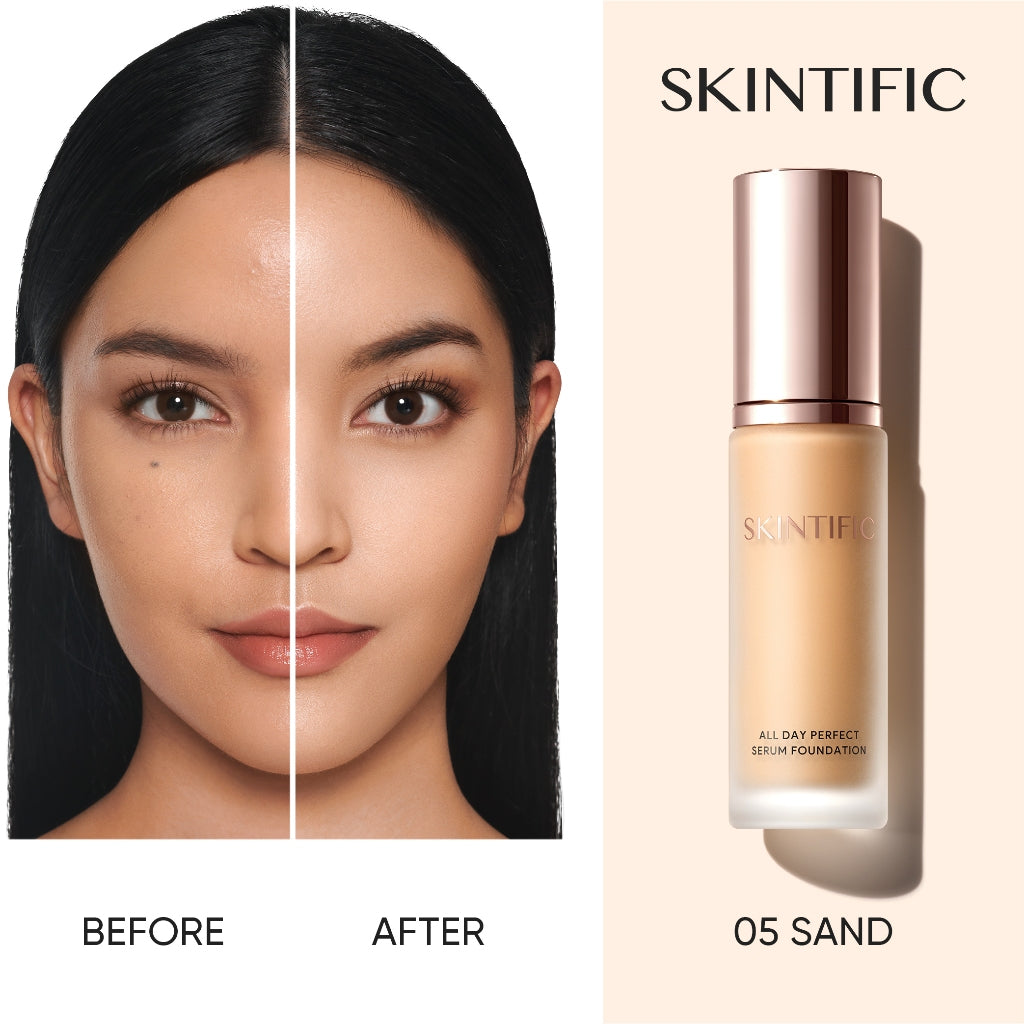 SKINTIFIC ALL DAY PERFECT SERUM FOUNDATION 25ML