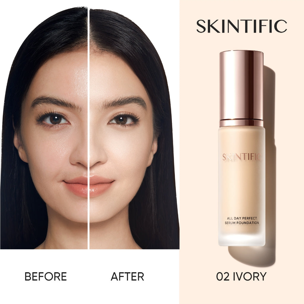 SKINTIFIC ALL DAY PERFECT SERUM FOUNDATION 25ML