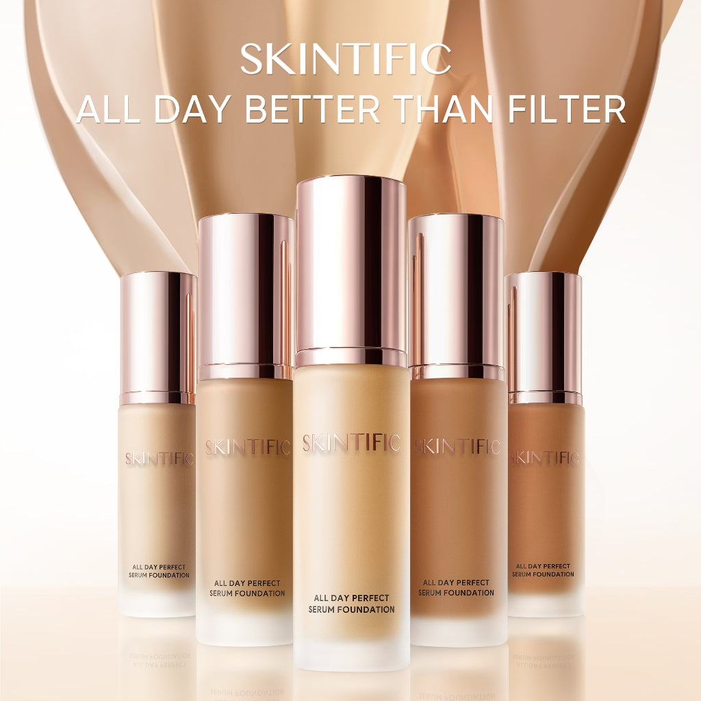 SKINTIFIC ALL DAY PERFECT SERUM FOUNDATION 25ML