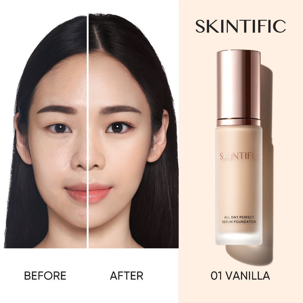SKINTIFIC ALL DAY PERFECT SERUM FOUNDATION 25ML