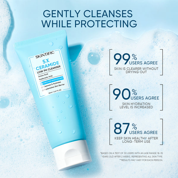 5X Ceramide Low pH Cleanser