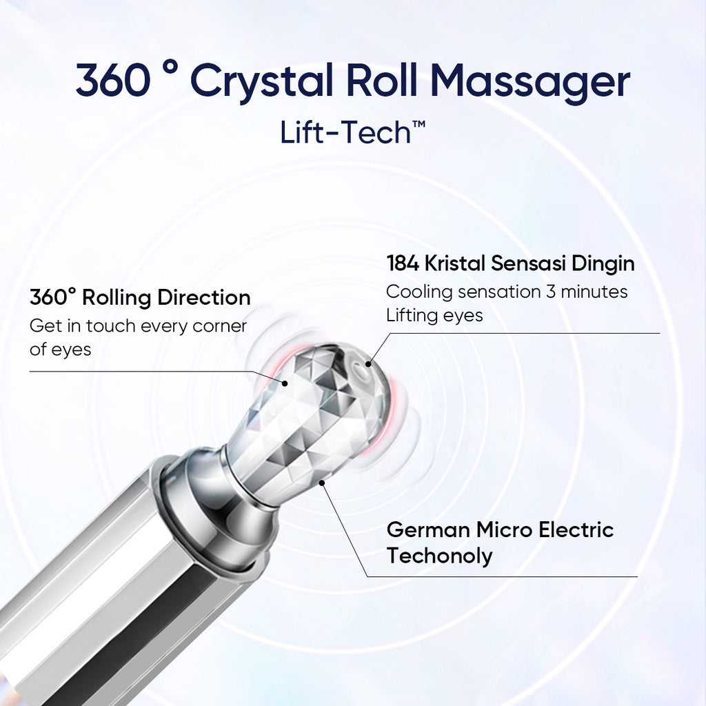 360 CRYSTAL MASSAGER LIFTING EYE CREAM 20ML