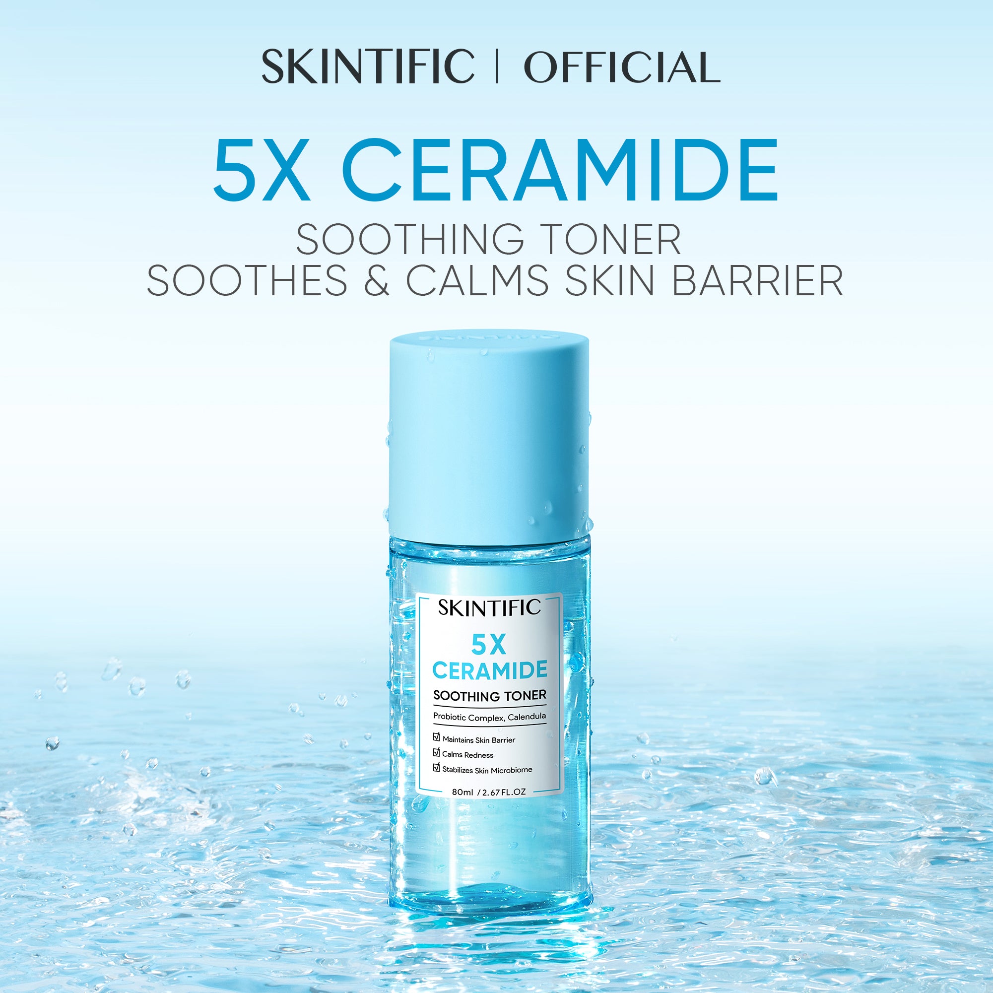 5X CERAMIDE SOOTHING TONER