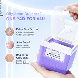 AHA BHA PHA Exfoliating Pads