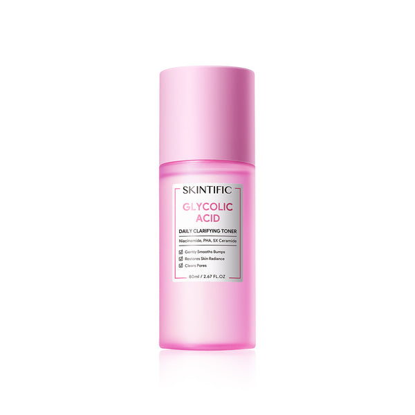 Glycolic Acid Exfoliating Daily Clarifying Toner AHA PHA