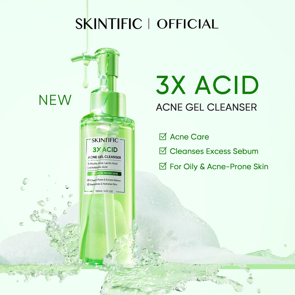 3X Acid Acne Gel Cleanser
