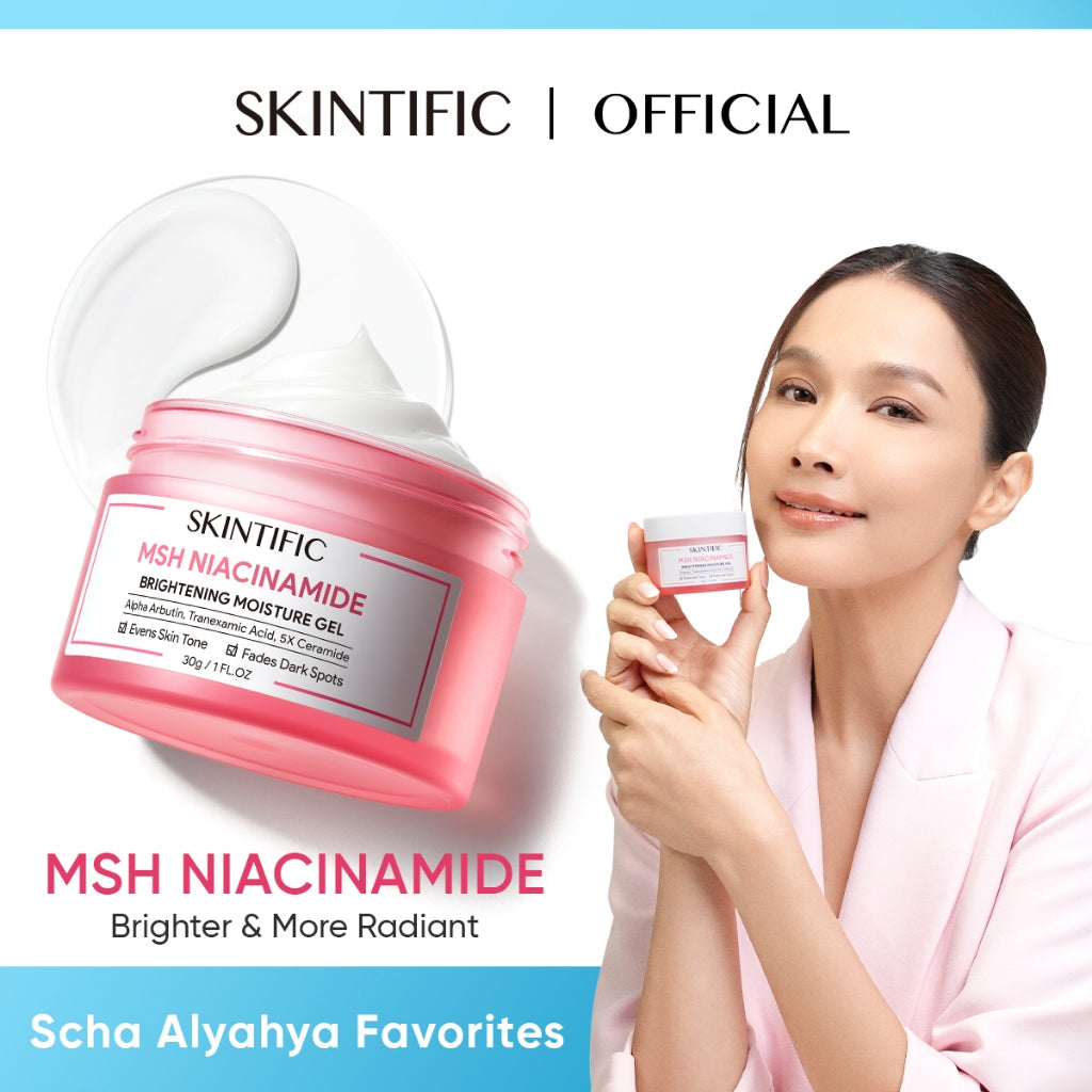 MSH NIACINAMIDE BRIGHTENING GLOWING MOISTURE GEL 30G